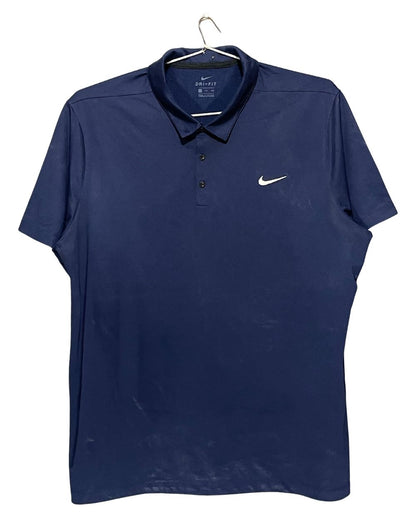 Nike Blue Sport Polo T Shirt  For Men XX Large