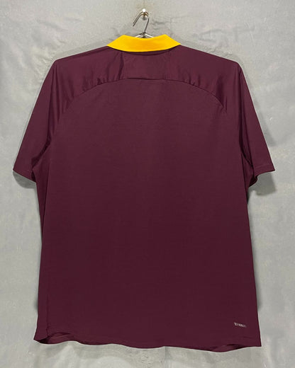 Adidas Maroon Sport Polo T Shirt  For Men XX Large
