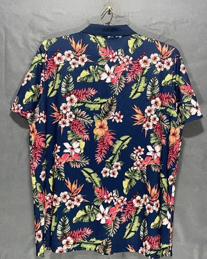 Good Fellow .Co Blue Sport Polo T Shirt  For Men XX Large