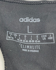 Adidas Black Sport Bra For Women Large