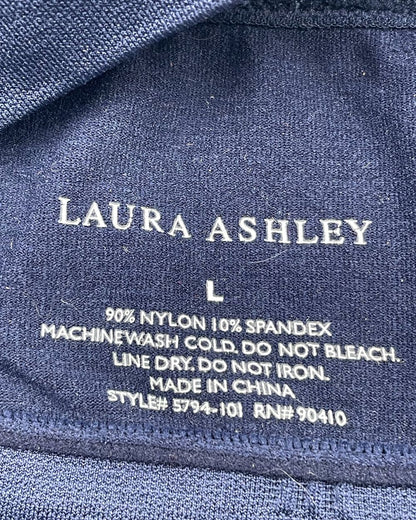 Laura Ashley Blue Sport Bra For Women Large