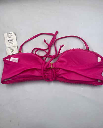No Boundaries Pink Sport Bra For Women Large