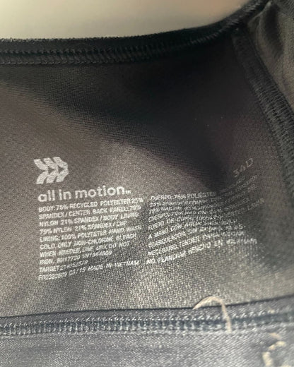 All In Motion Green Sport Bra For Women Medium