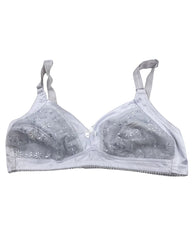 Lacy White Sport Bra For Women X Large