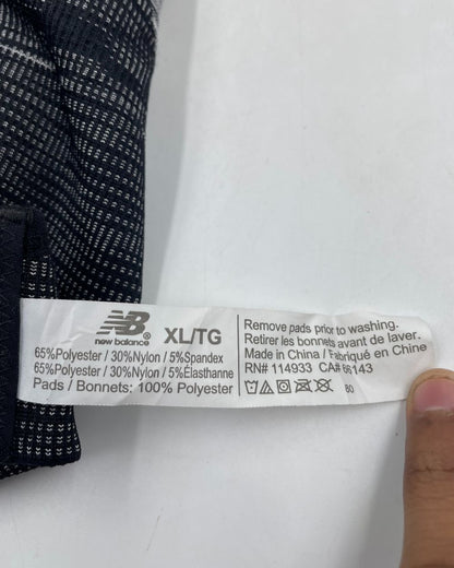 New Balance Gray  Sport Bra For Women X Large