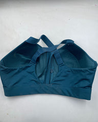 Mta Sport Green Sport Bra For Women X Large