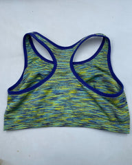 Reebok Green Sport Bra For Women Large