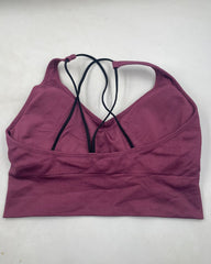 Puma Maroon Sport Bra For Women Large