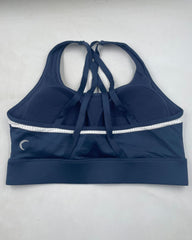 Zyia Blue Sport Bra For Women Medium