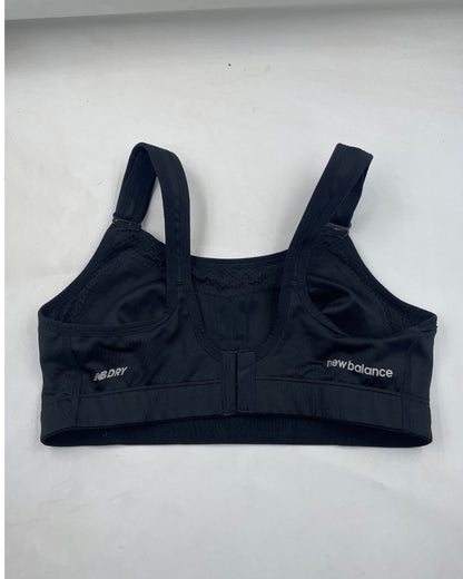 New Balance Black Sport Bra For Women Medium