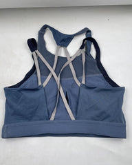 Adidas Gray Sport Bra For Women Medium