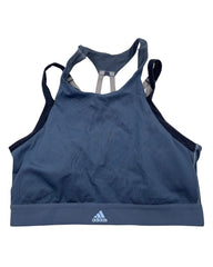 Adidas Gray Sport Bra For Women Medium