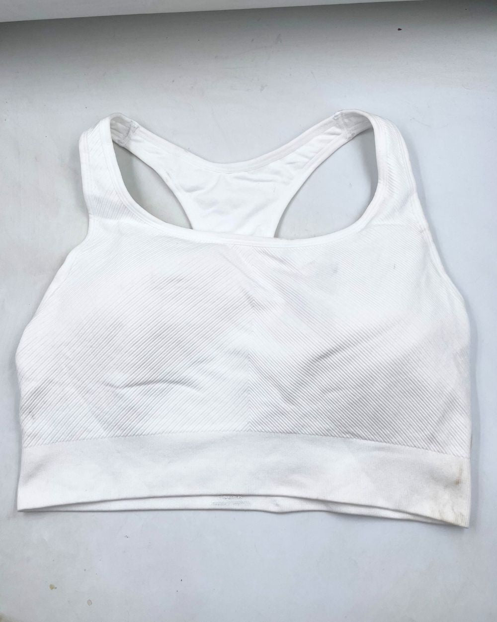 Member's Mark White Sport Bra For Women XX Large