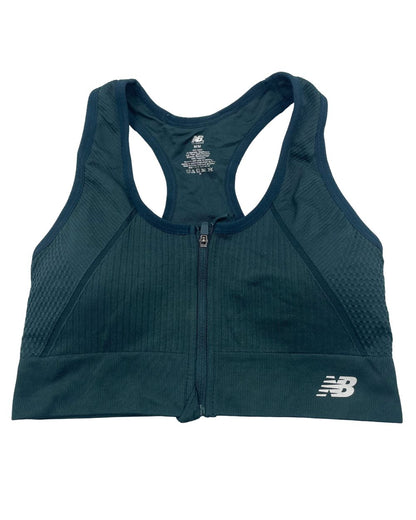 New Balance Green Sport Bra For Women Medium