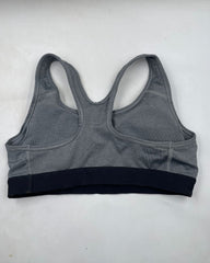 Nike Gray Sport Bra For Women Large