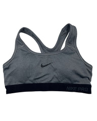 Nike Gray Sport Bra For Women Large