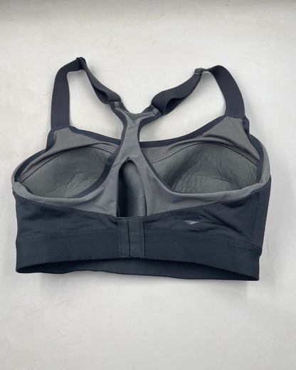 Thrift Hub Gray Sport Bra For Women Large
