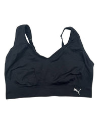 Puma Black Sport Bra For Women X Large