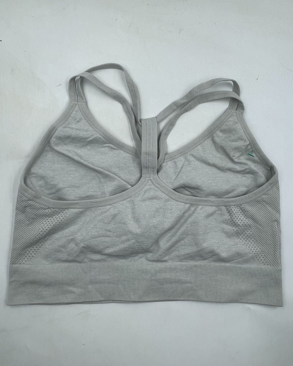New Balance Gray Sport Bra For Women Large