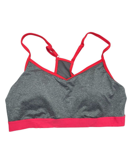 Danskin Now Gray Sport Bra For Women Large