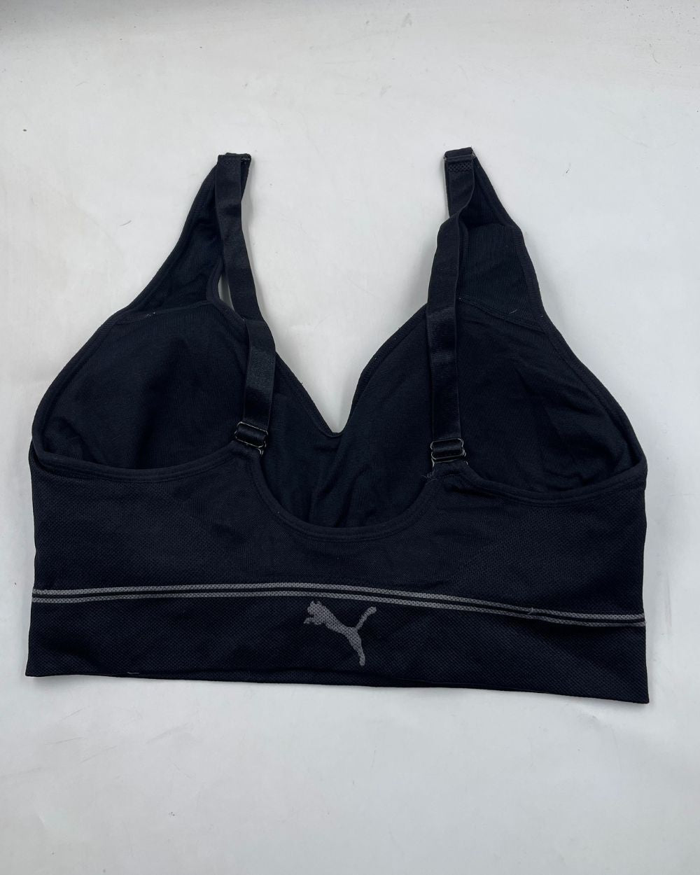 Puma Black Sport Bra For Women Medium