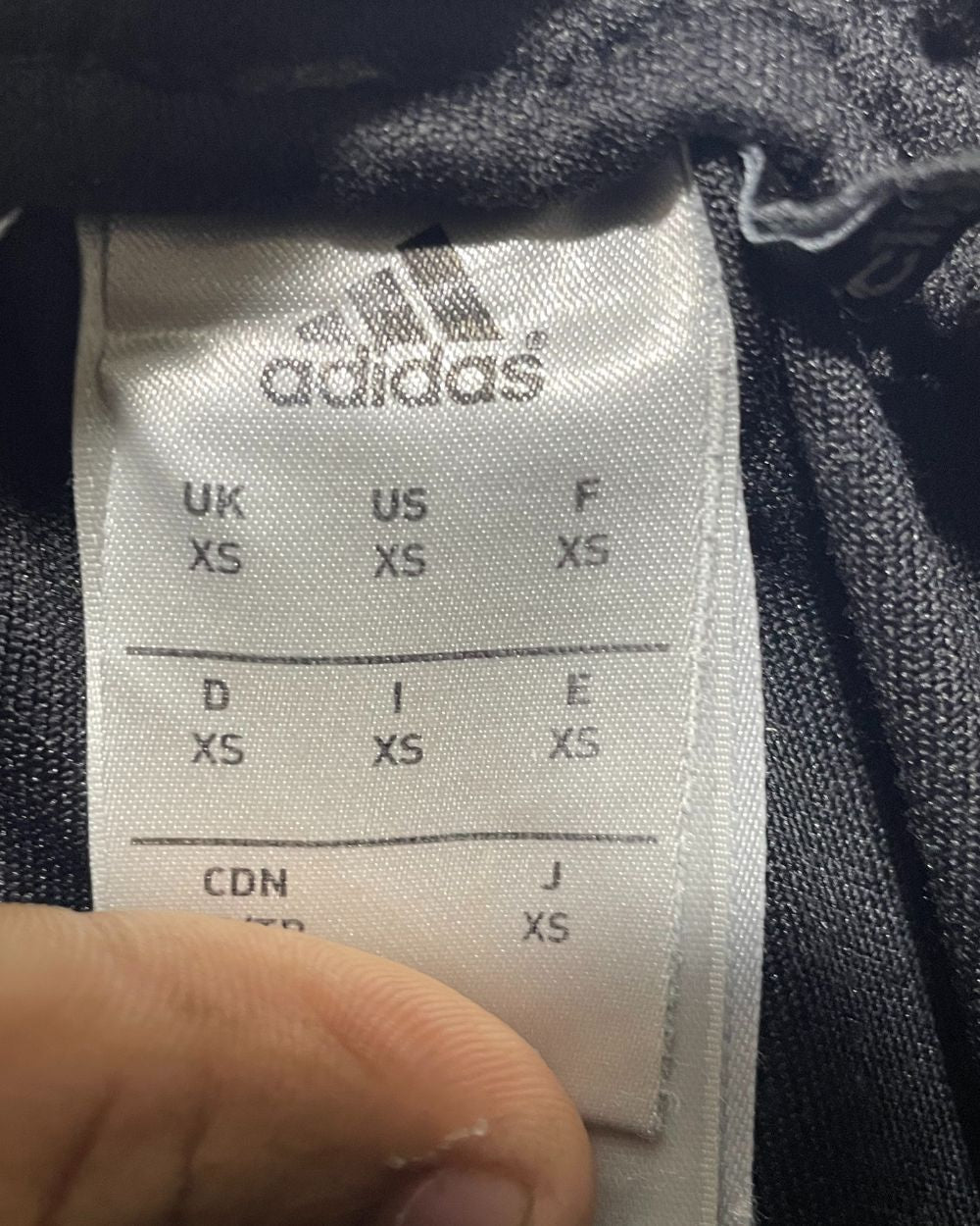 Adidas Black Sport Trouser For Men Small