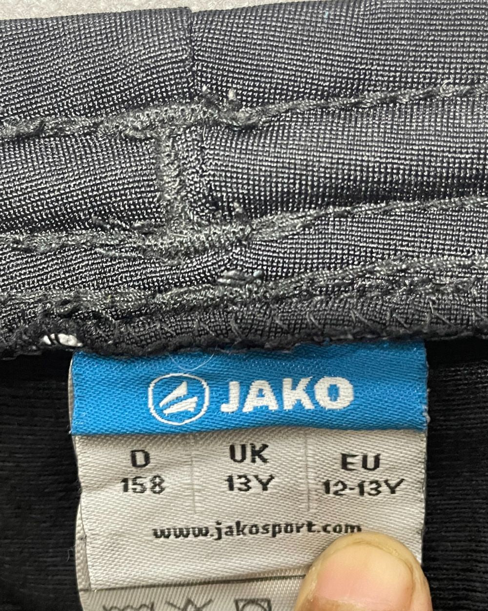 Jako Black Sport Trouser For Men Small