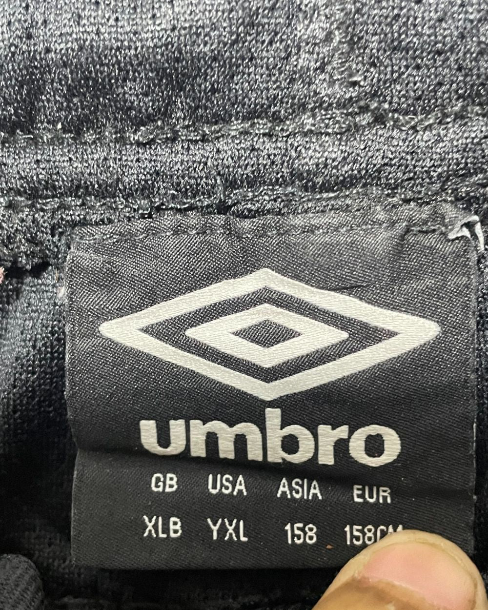 Umbro Black Sport Trouser For Men Small