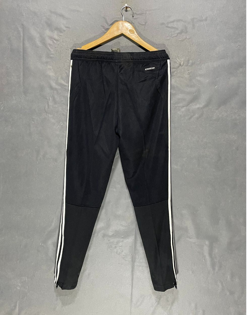 Adidas Black Sport Trouser For Men Small