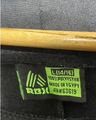 RBX Black Sport Trouser For Men Medium