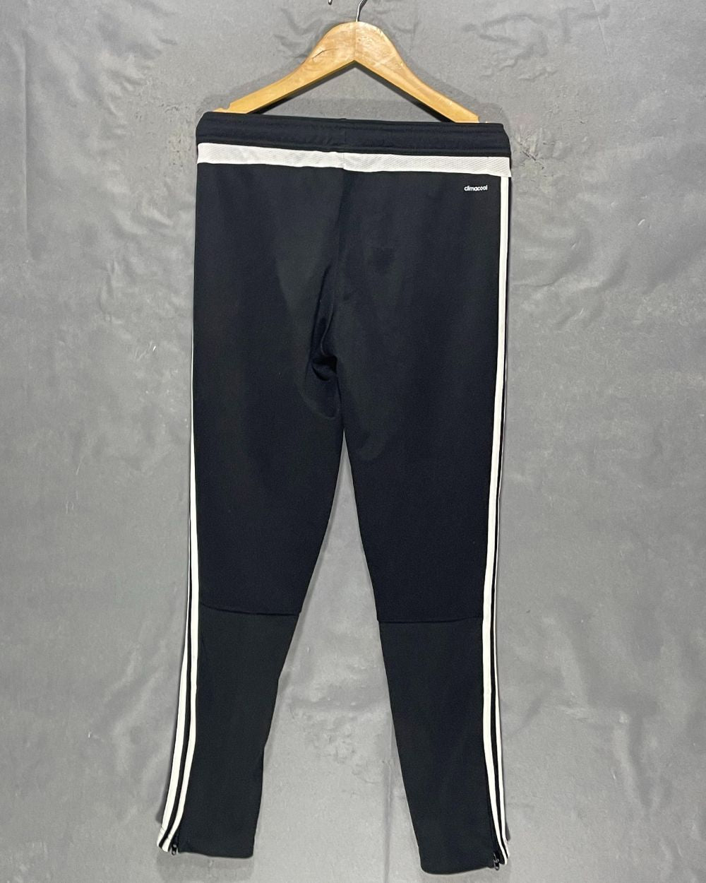 Adidas Black Sport Trouser For Men X Small