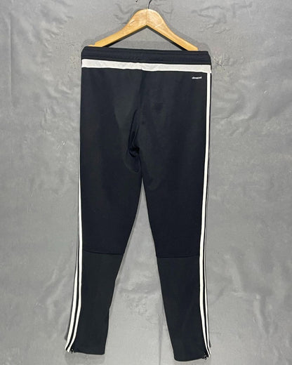 Adidas Black Sport Trouser For Men X Small