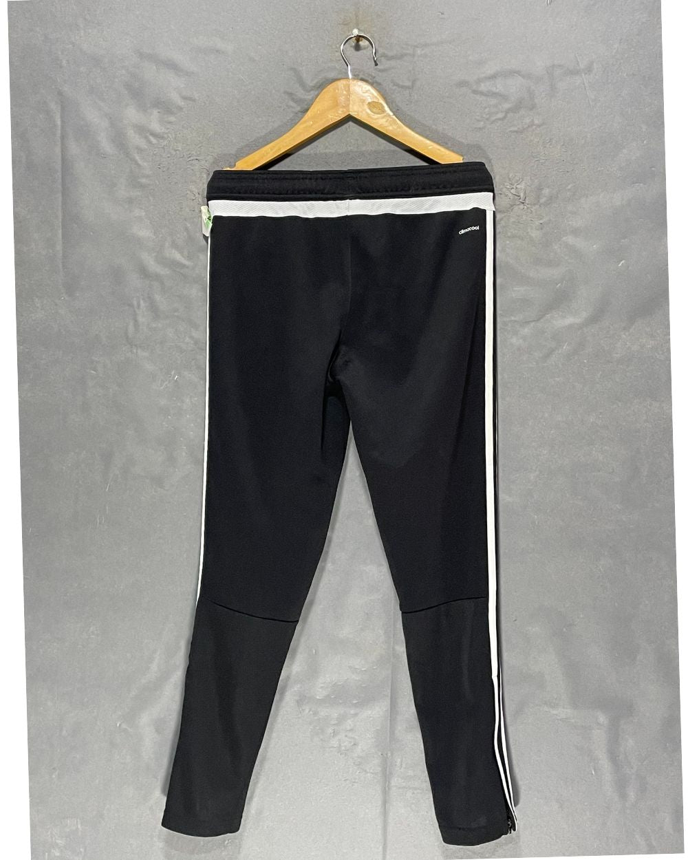 Adidas Black Sport Trouser For Men Small