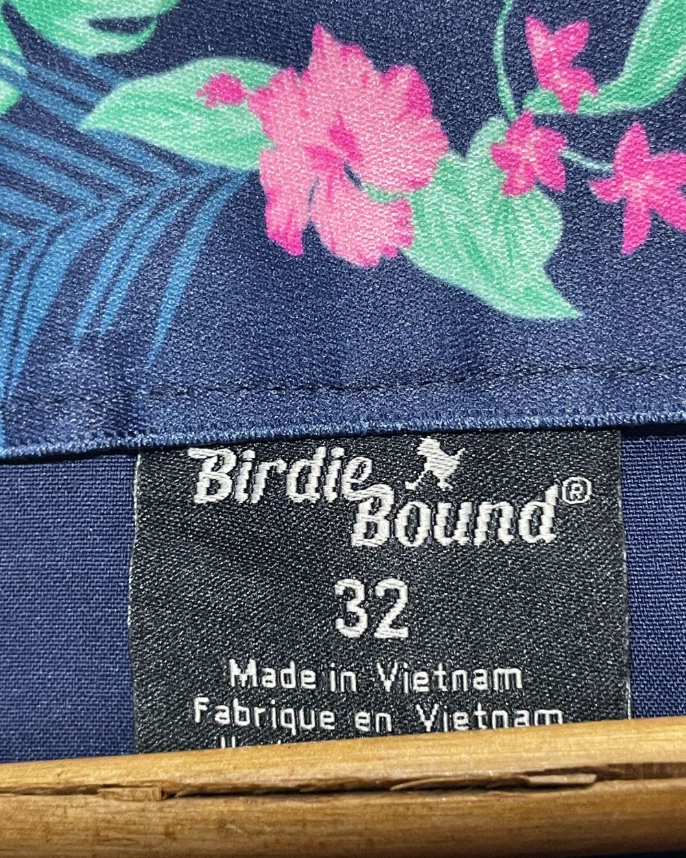 Birdie Bound Blue Short For Women XL