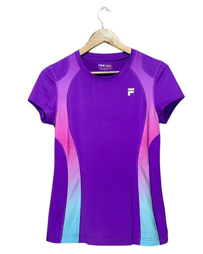 Fila Blue Sport T Shirt  For Women S