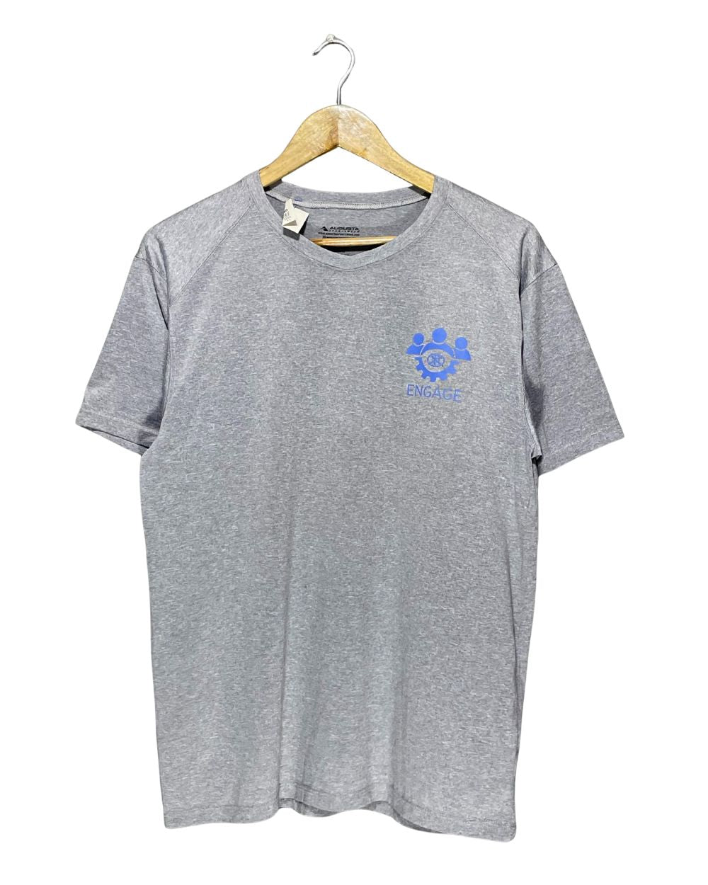Augusta Gray Sport T Shirt  For Men Medium