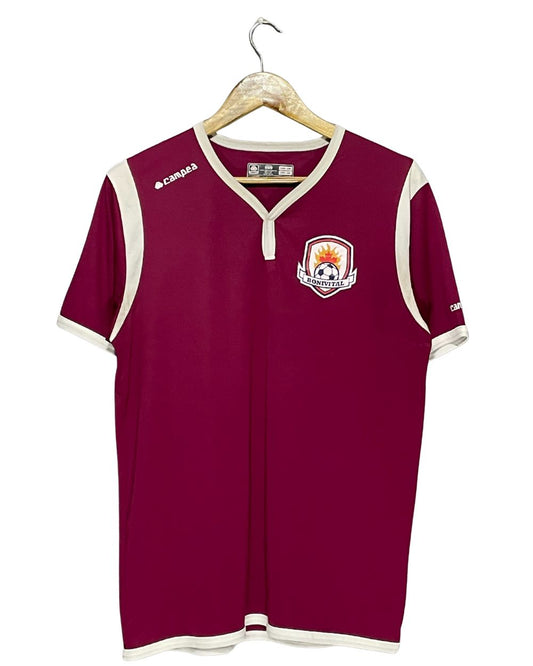 Campea Maroon Sport T Shirt  For Men Medium