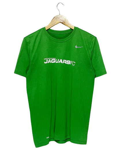 Nike Green Sport T Shirt  For Men Medium