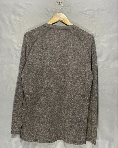 Adidas Gray Sport T Shirt  For Men Large