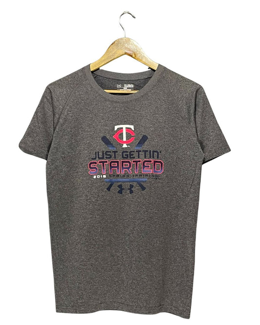 Under Armour Gray Sport T Shirt  For Men X Large