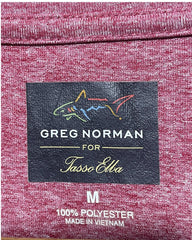 Greg Norman Pink Sport T Shirt For Men Medium