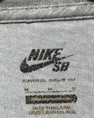 Nike Gray Sport T Shirt  For Men Medium