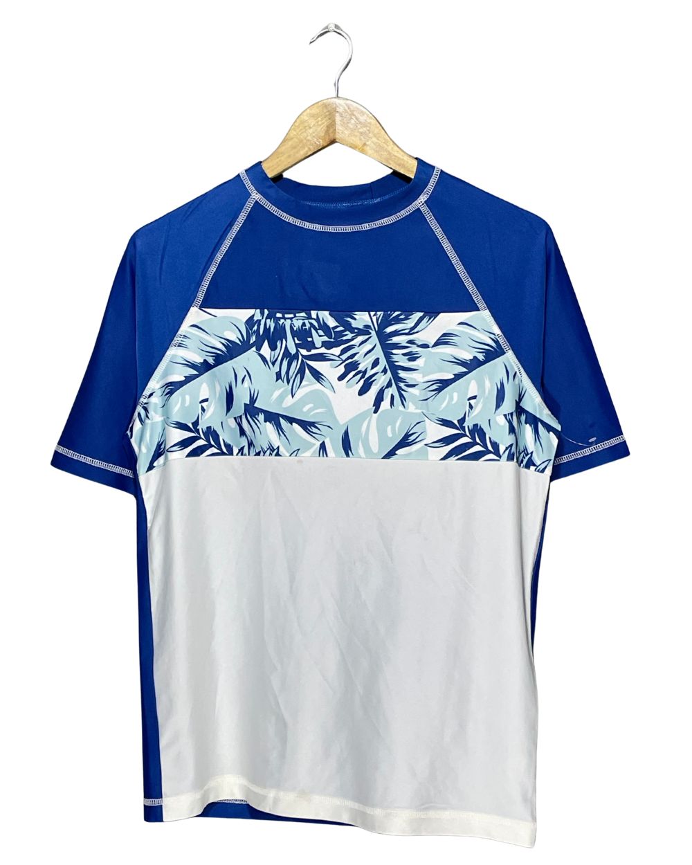 Dreamwave Blue Sport T Shirt  For Men Small