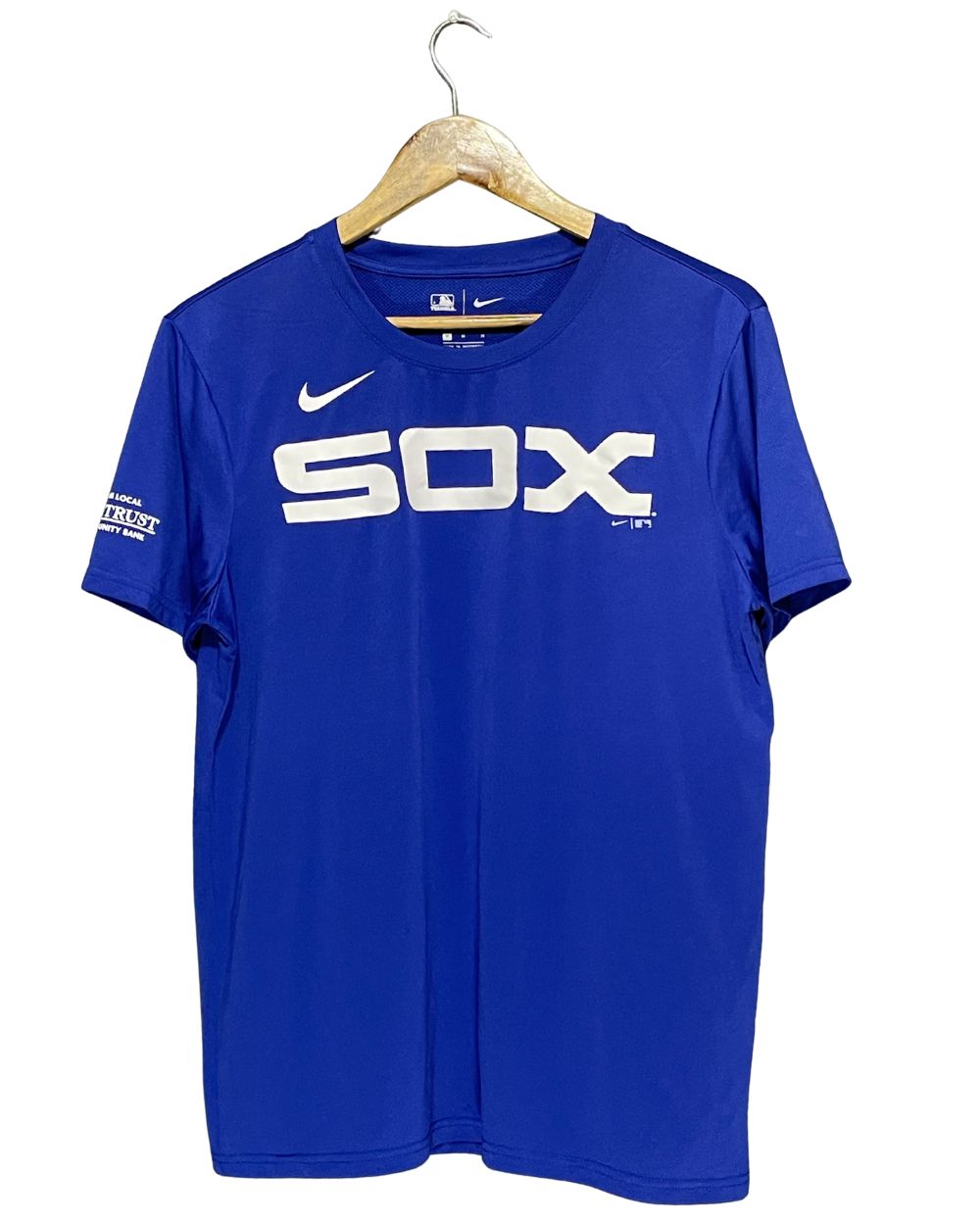 Nike Blue Sport T Shirt  For Men Medium