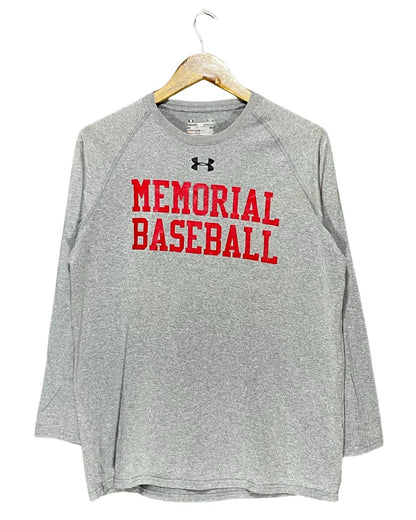 Under Armour Gray Sport T Shirt  For Men Medium