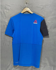Reebok Blue Sport T Shirt  For Men Large