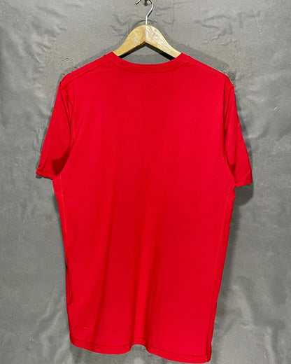 Nike Red Sport T Shirt  For Men L