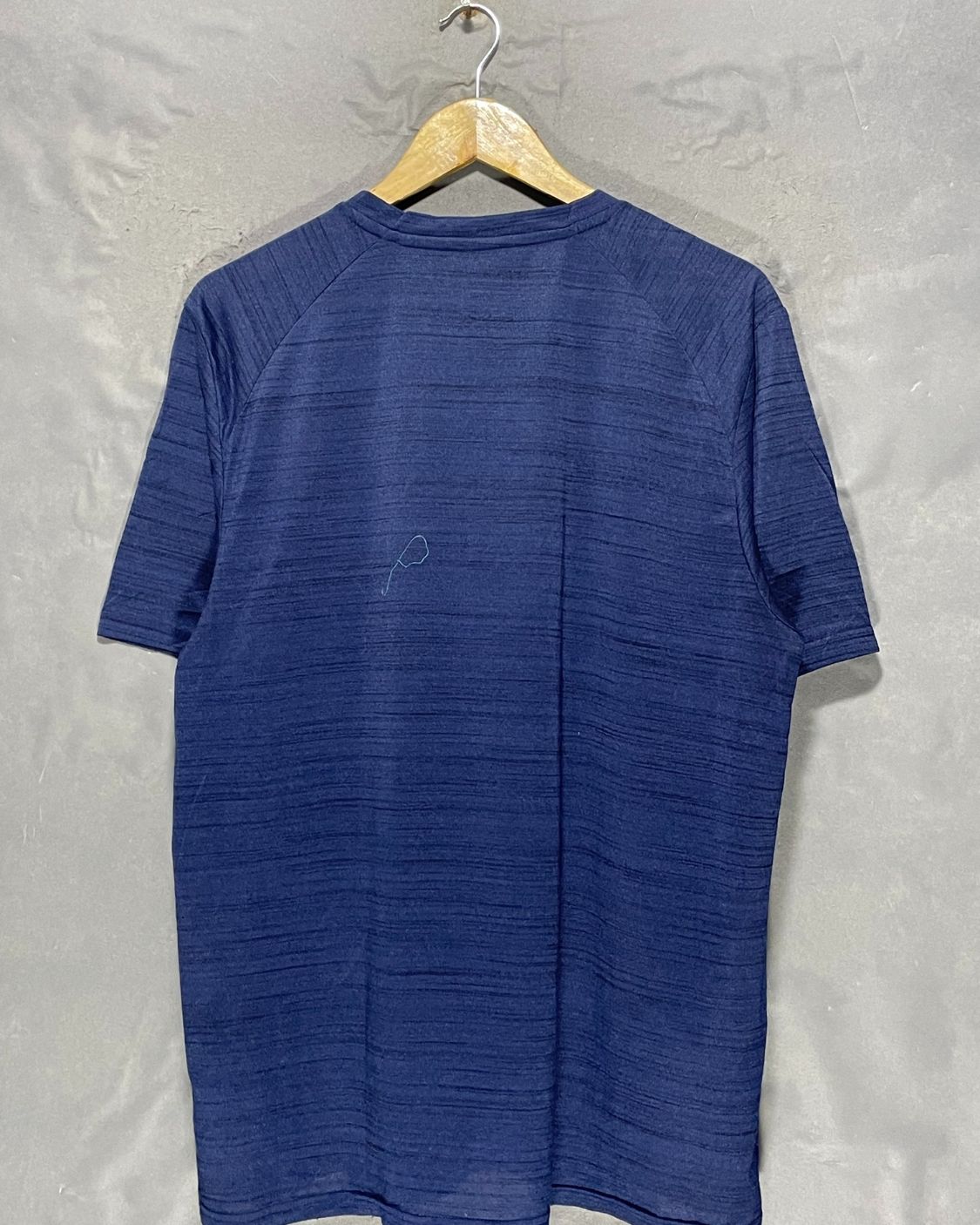 Russell Blue Sport T Shirt  For Men L