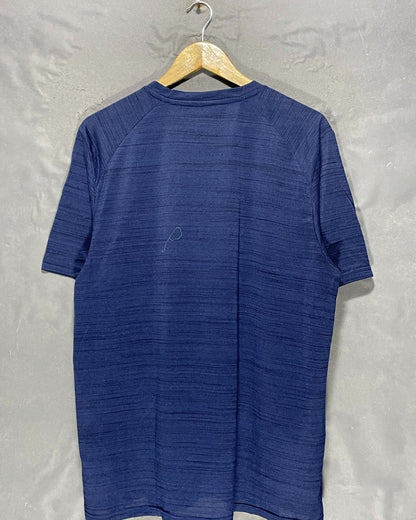 Russell Blue Sport T Shirt  For Men L