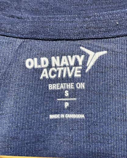 Old Navy Blue Sport T Shirt  For Men Small